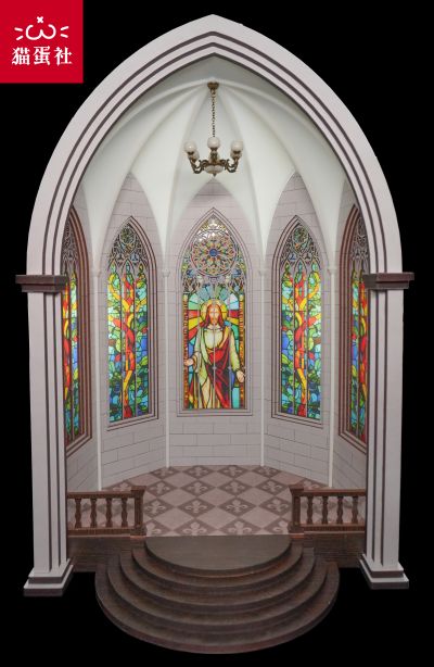 教堂 模型场景