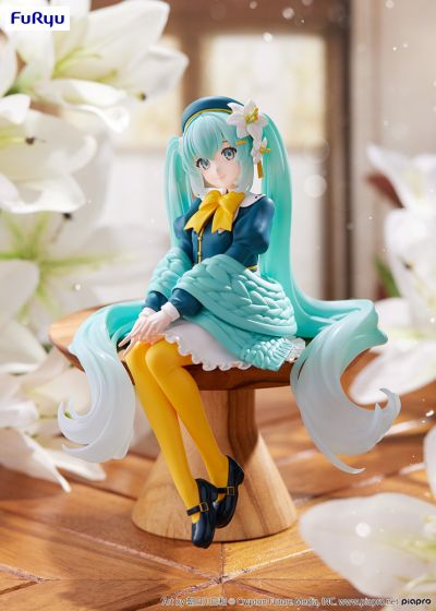 压泡面 初音未来 花仙子 百合花
