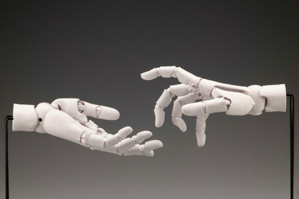 艺术参考工具 手部模型/左手 -白色-