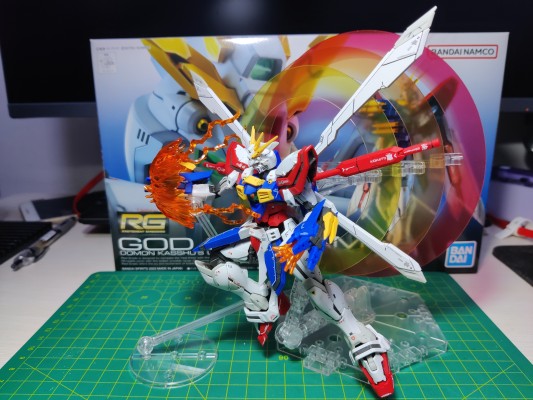 RG 机动武斗传G高达 神高达配件包