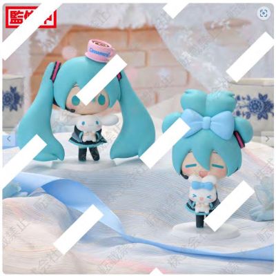 初音未来×大耳狗 精细小人偶