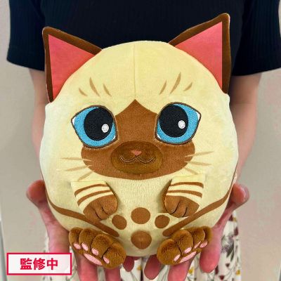 怪物猎人系列 绵蛋布偶  艾露猫款
