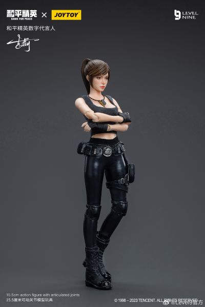 LEVEL9 和平精英数字代言人 吉莉 1/12可动人偶