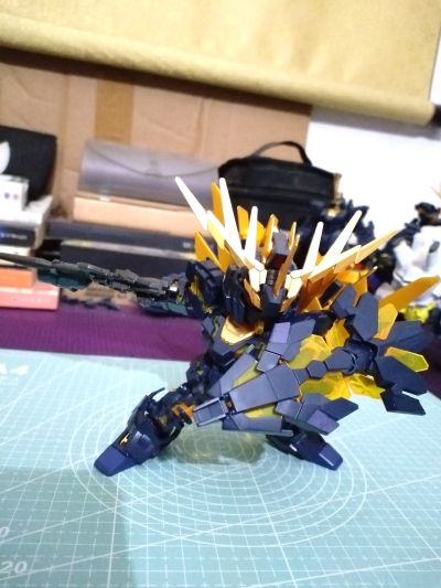 SDCS 机动战士高达独角兽 独角兽高达2号机报丧女妖（毁灭模式）+报丧女妖·命运女神