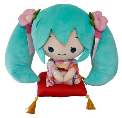 初音未来 毛绒玩偶 红色