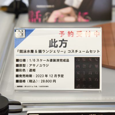 被不认识的女高生监禁的漫画家 此方 竞技泳衣 与 猫内衣 服装套装