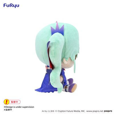 大家的抽赏 初音未来 Memorial Collection  B奖 坐姿毛绒玩偶 初音未来 黑暗款