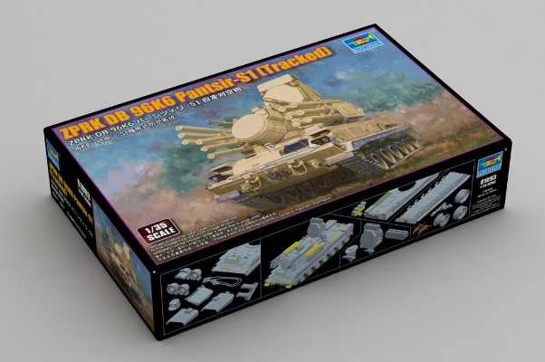 编号:01093 1/35 装甲车辆系列 96K6“铠甲”-S1履带式防空系统