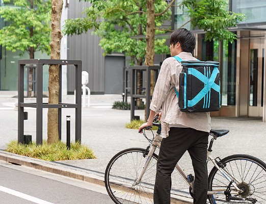 蔚蓝档案 砂狼白子 骑行服 主题背包