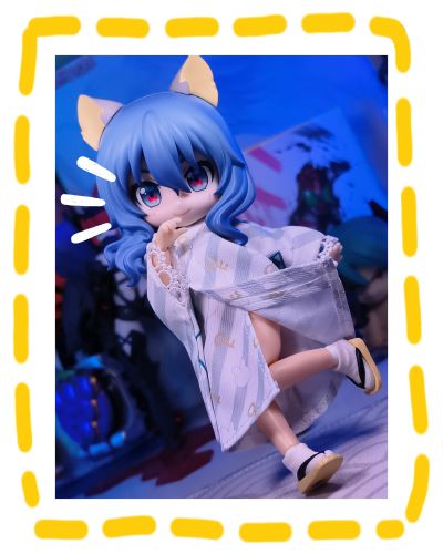 粘土娃 服装套装 爱丽丝 和风裙装