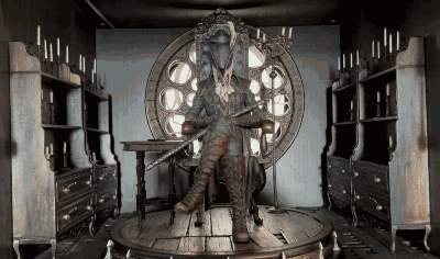 血源bloodborne 鸟羽の狩人艾琳 