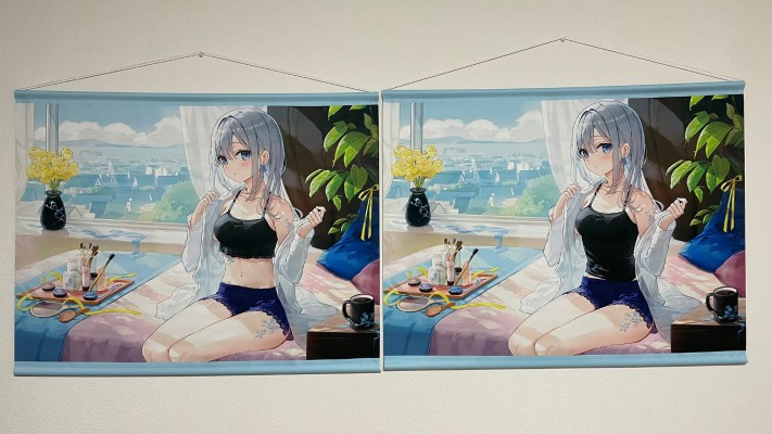 换装的银发少女~天蓝的早晨~限定衣装