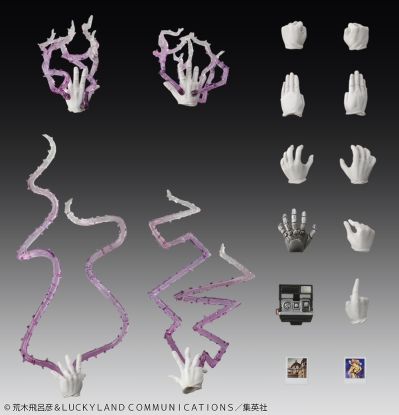 超像可动 JOJO的奇妙冒险 第三部 星尘斗士 乔瑟夫・乔斯达 与 伊奇