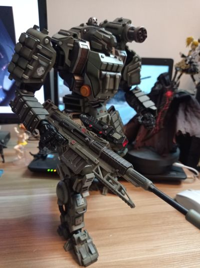 战星辰系列 新宙斯机甲重火力版