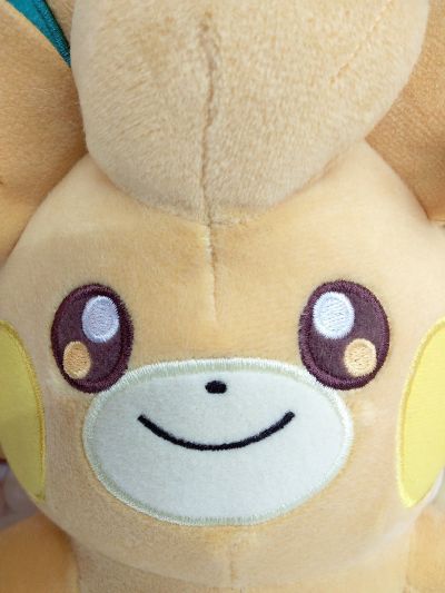 宝可梦毛绒玩偶 脸型靠垫 布拨