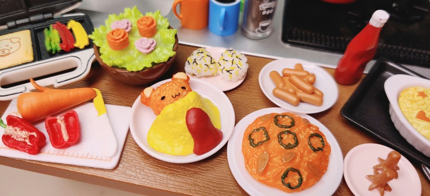 小小样品系列 做饭难不倒我！  心跳不已♪初次烹饪