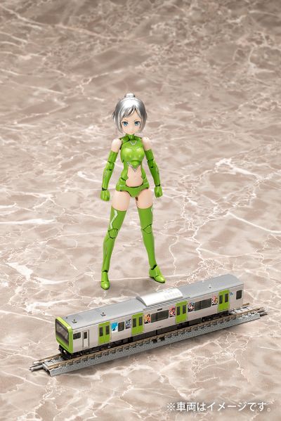 女神装置 SOL黄蜂 CRAFTMANSHIP配色 与 先头车博物馆 E235系 山手线 电车 套装