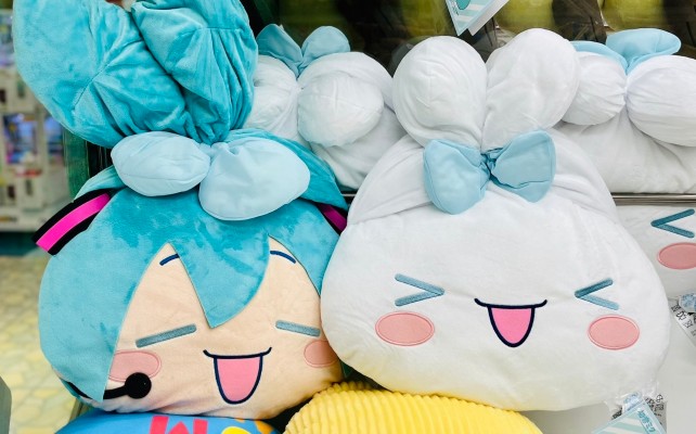 初音未来×大耳狗 PM 联名大头枕 大耳狗款式
