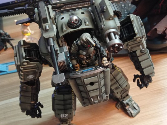 战星辰系列 新宙斯机甲重火力版