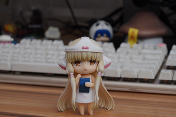 粘土人#2053 人形电脑天使心 小叽