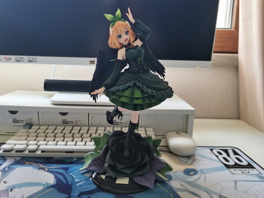 五等分的新娘∬ 中野三玖 堕天使