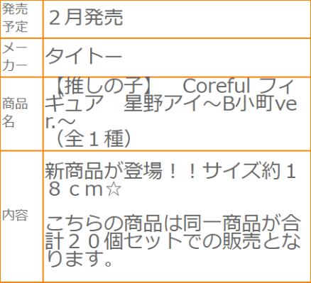 Coreful  我推的孩子 小爱~B小町造型~