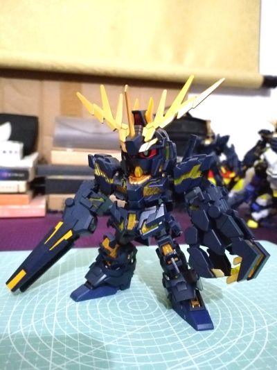 SDCS 机动战士高达独角兽 独角兽高达2号机报丧女妖（毁灭模式）+报丧女妖·命运女神