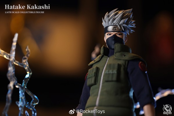 ROC-004 火影忍者 疾风传 旗木卡卡西 1/6可动人偶