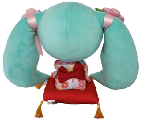 初音未来 毛绒玩偶 红色