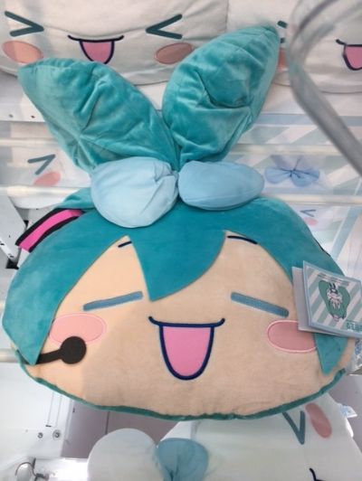 初音未来×大耳狗 PM 联名大头枕 大耳狗款式