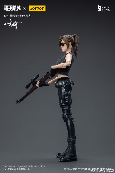 LEVEL9 和平精英数字代言人 吉莉 1/12可动人偶