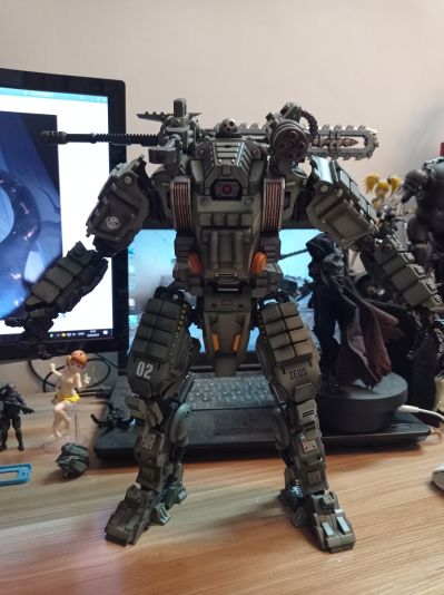 战星辰系列 新宙斯机甲重火力版