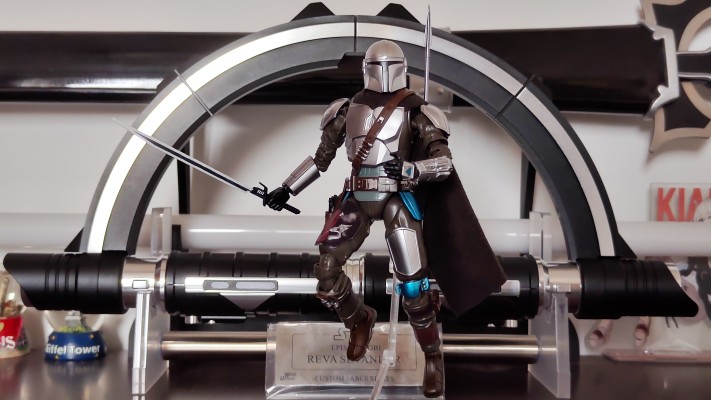 星球大战：曼达洛人 曼达洛人(贝斯卡装甲)银色涂装版