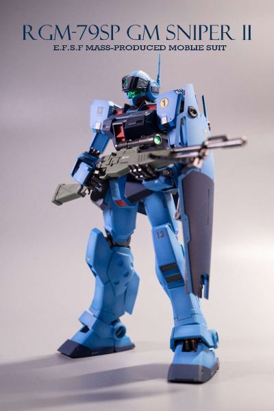 MG 	机动战士高达0080 口袋里的战争 1/100 RGMｰ79SP 狙击型吉姆II