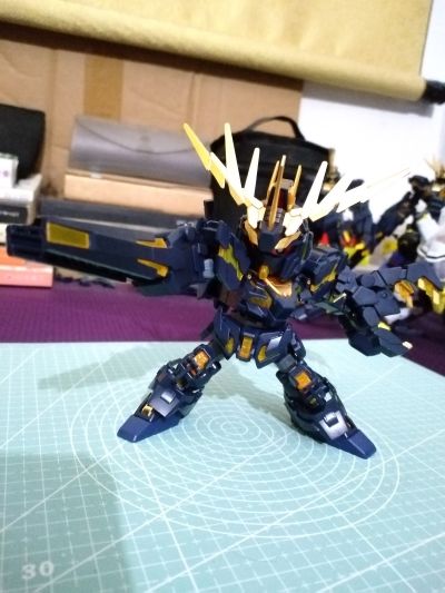 SDCS 机动战士高达独角兽 独角兽高达2号机报丧女妖（毁灭模式）+报丧女妖·命运女神