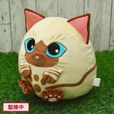 怪物猎人系列 绵蛋布偶  艾露猫款
