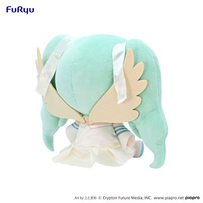 大家的抽赏 初音未来 Memorial Collection  A奖 坐姿毛绒玩偶 初音未来 光明款