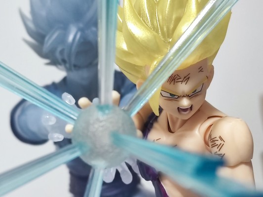 S.H.F 龙珠Z 超级赛亚人 孙 悟饭&孙 悟饭 