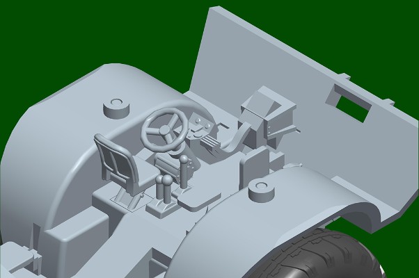 编号:07441 1/35 装甲车辆系列 美国V-150型轮式装甲车20mm炮塔型