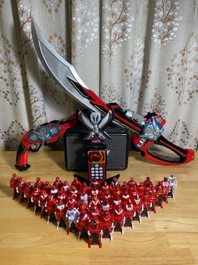 海贼战队豪快者 连者之匙 -10周年纪念版- 35红战士套装