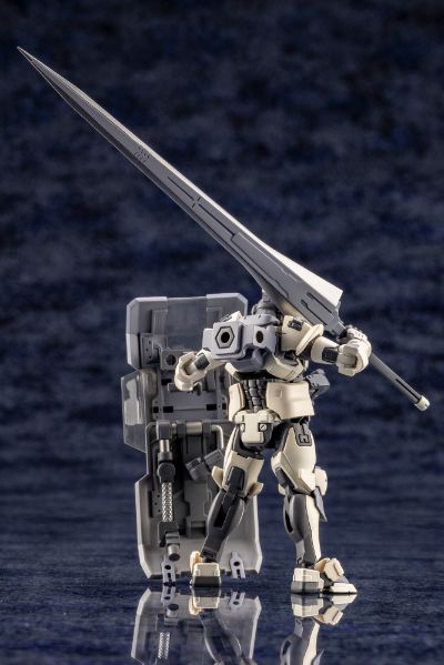 六角机牙 牙机将 装甲型：骑士 白色