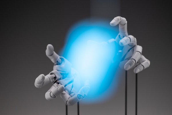 艺术参考工具 手部模型/左手 -灰色-