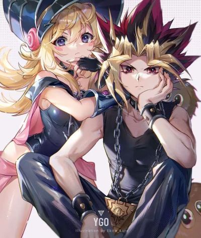游戏王 怪兽之决斗 黑魔导女孩 电镀色