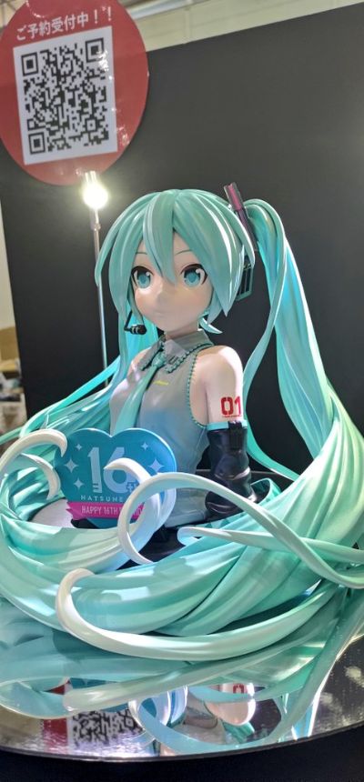 初音未来 16周年纪念 胸像