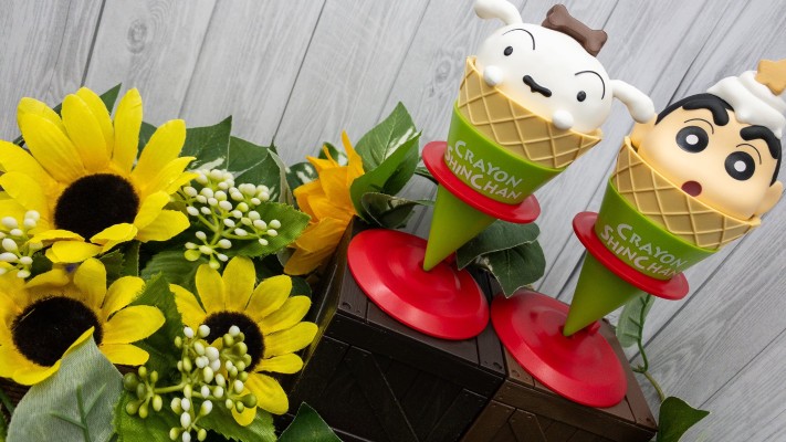 蜡笔小新雪糕集 小新与小白 B款 小白