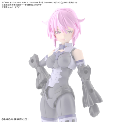 30MS 发型配件9 全4种  短发3［粉色2］