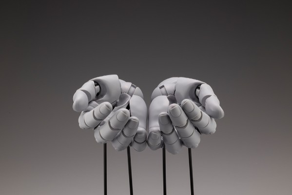 艺术参考工具 手部模型/左手 -灰色-