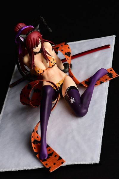 妖精的尾巴 艾尔莎·史卡雷特 万圣节猫 Gravure Style