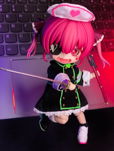 粘土娃: 服装套组 护士服 黑色