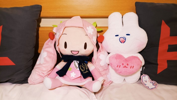 初音未来 Preciality SP毛绒公仔   樱未来